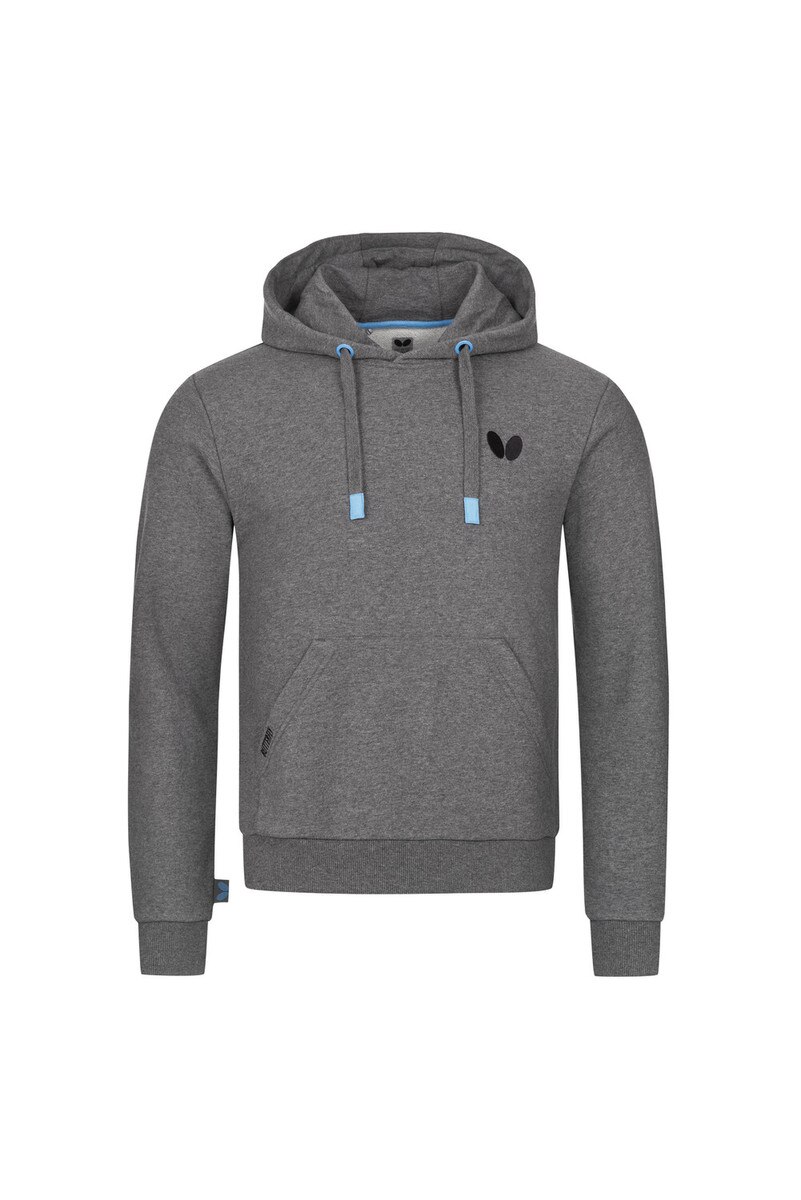 Butterfly Meranji Hoodie: Entire shot of the Dark Grey